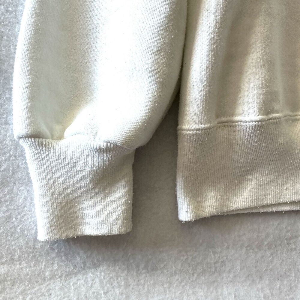 Vail Sweatshirt Women XL‎ Vintage 90s White Crewneck 1991 Snowflake Embroidered - Picture 4 of 11